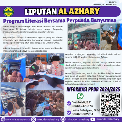 Program Literasi Bersama Perpusda Banyumas