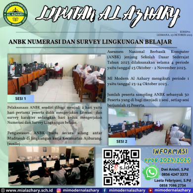 ANBK Numerasi dan Survey Lingkungan Belajar