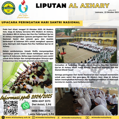 Upacara Peringatan Hari Santri Nasional