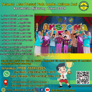 Aksioma Seni Kecamatan Ajibarang Tahun 2024