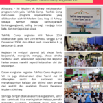 Kegiatan Tahfidz Camp Angkatan VIII
