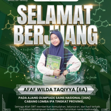 Siswa MI Modern Al Azhary Wakili Provinsi pada Olimpiade Sains Nasional (OSN) Bidang IPA Tingkat SD/MI