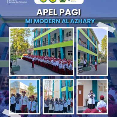 Apel Pagi Rutin MI Modern Al Azhary Tanamkan Disiplin dan Adab kepada Guru serta Orang Tua