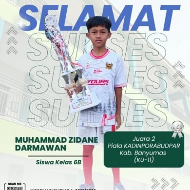 Membanggakan! Dua Siswa MI Modern Al Azhary Raih Prestasi di Piala KADINPORABUDPAR Kabupaten Banyumas