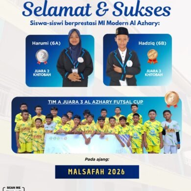 MI Modern Al Azhary Raih Prestasi di MALSAFAH 2026, Juara Khitobah dan Futsal